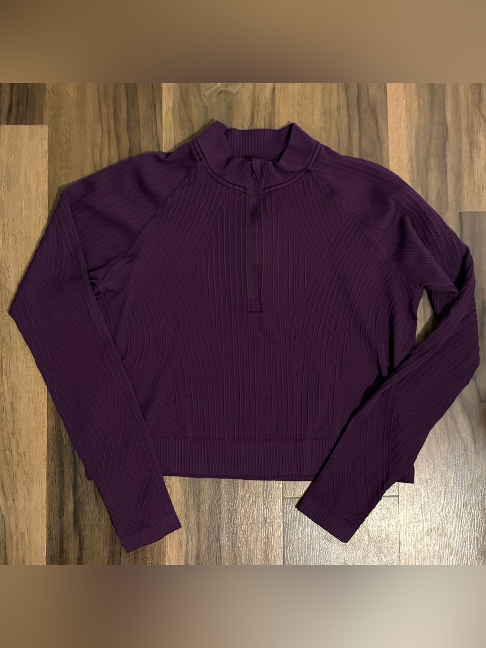 Lululemon Rest Less Cropped Half Zip